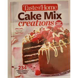 Taste of Home Cake Mix Creations Hardback Book Brand New Edition